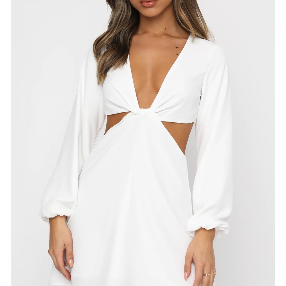 WhiteFox What You Feel Mini Dress - White